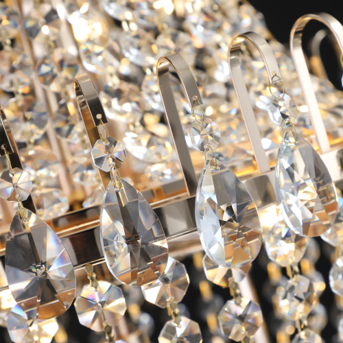 Modern Gold Crystal Chandelier for Living Room & Dining Room 🇺🇸