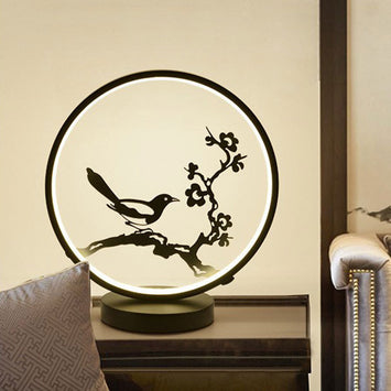 Chinese Ceramic LED Table Lamp 🌍