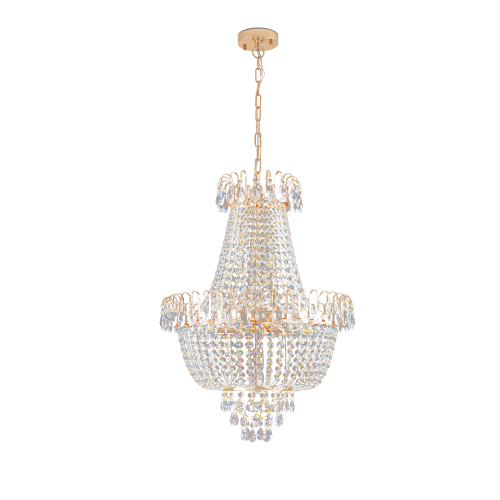 Modern Gold Crystal Chandelier for Living Room & Dining Room 🇺🇸