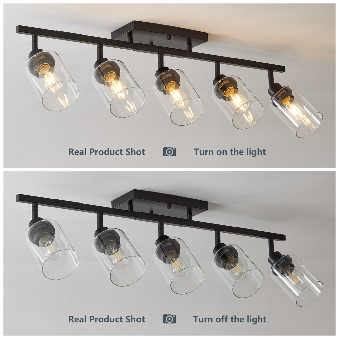modern farmhouse 5-lamp