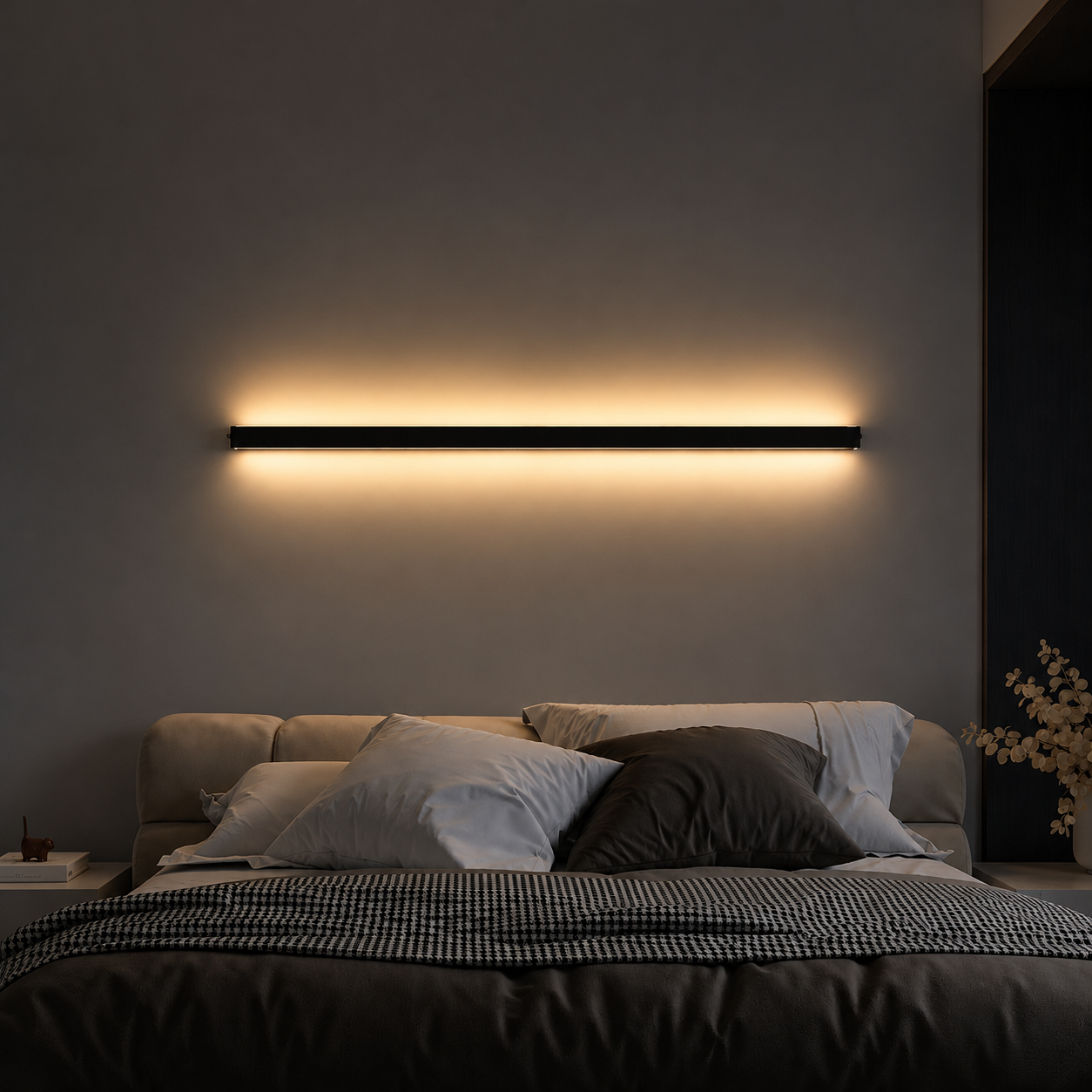Strip LED wall lamp