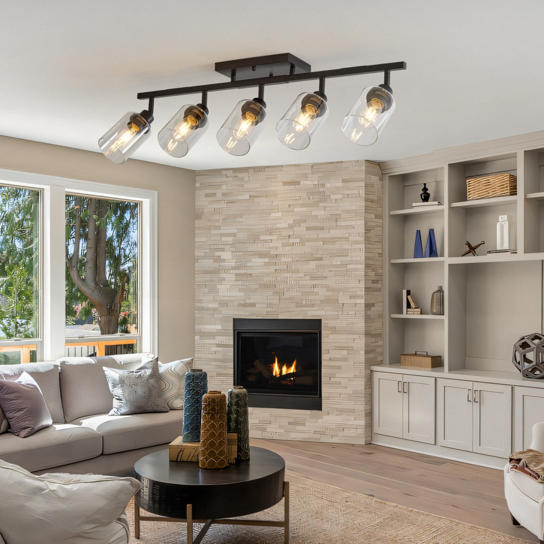 modern farmhouse 5-lamp